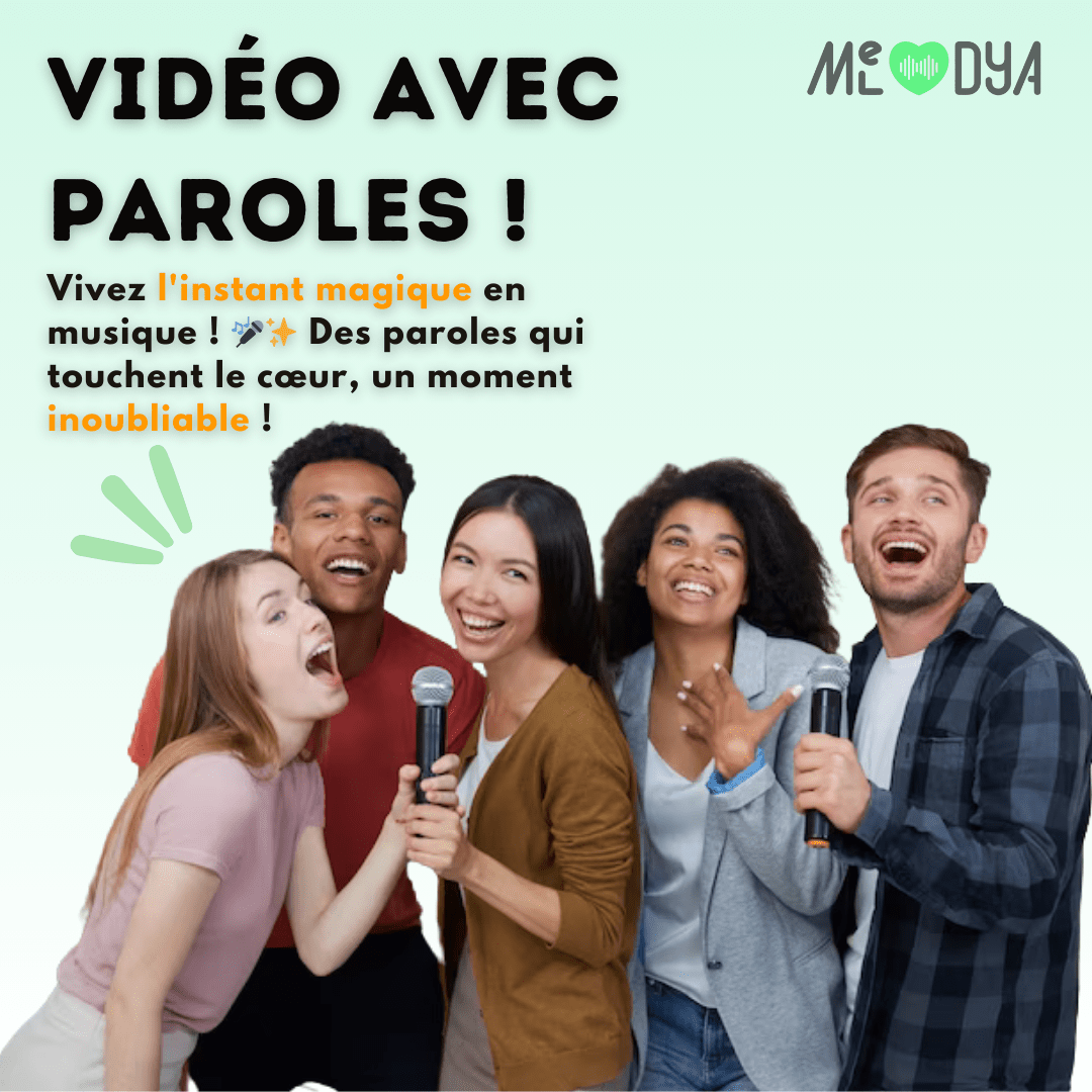 Karaoké - Vidéo avec Paroles défilantes - MELODYA