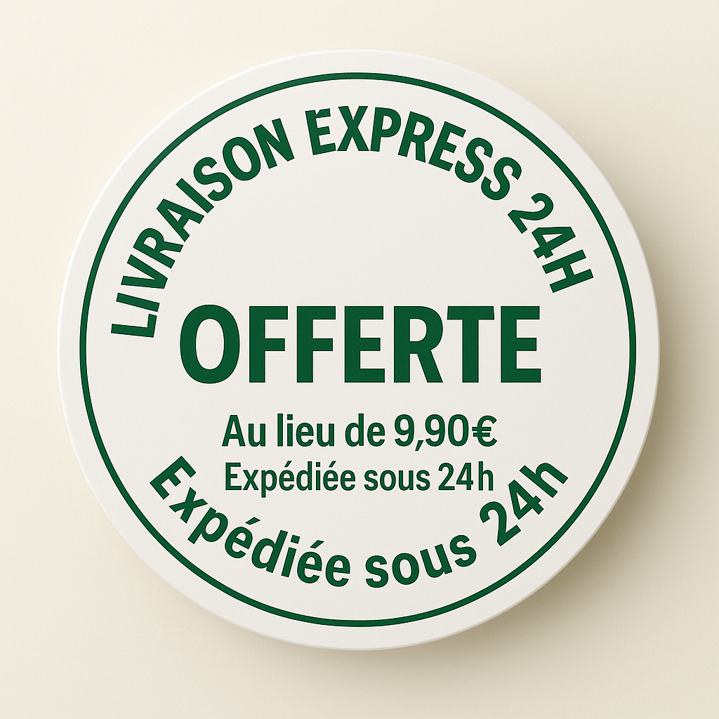 Livraison Express 24h ( Valeur : 9.90€) – OFFERTE - MELODYA